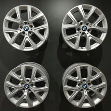Laden Sie das Bild in den Galerie-Viewer, 4x Alufelge 17 Zoll 6.5" 5x112 39ET Glanz Silber 6856076-BM BMW F39 X1 F48 FEL5375346449cz