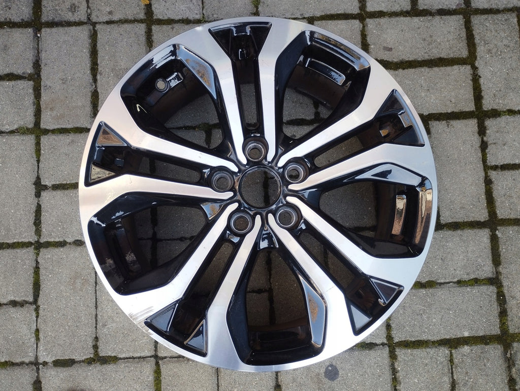 1x Alufelge 17 Zoll 7.0" 5x108 47 5ET Glanz Schwarz L1TC-1007-DA Ford Puma