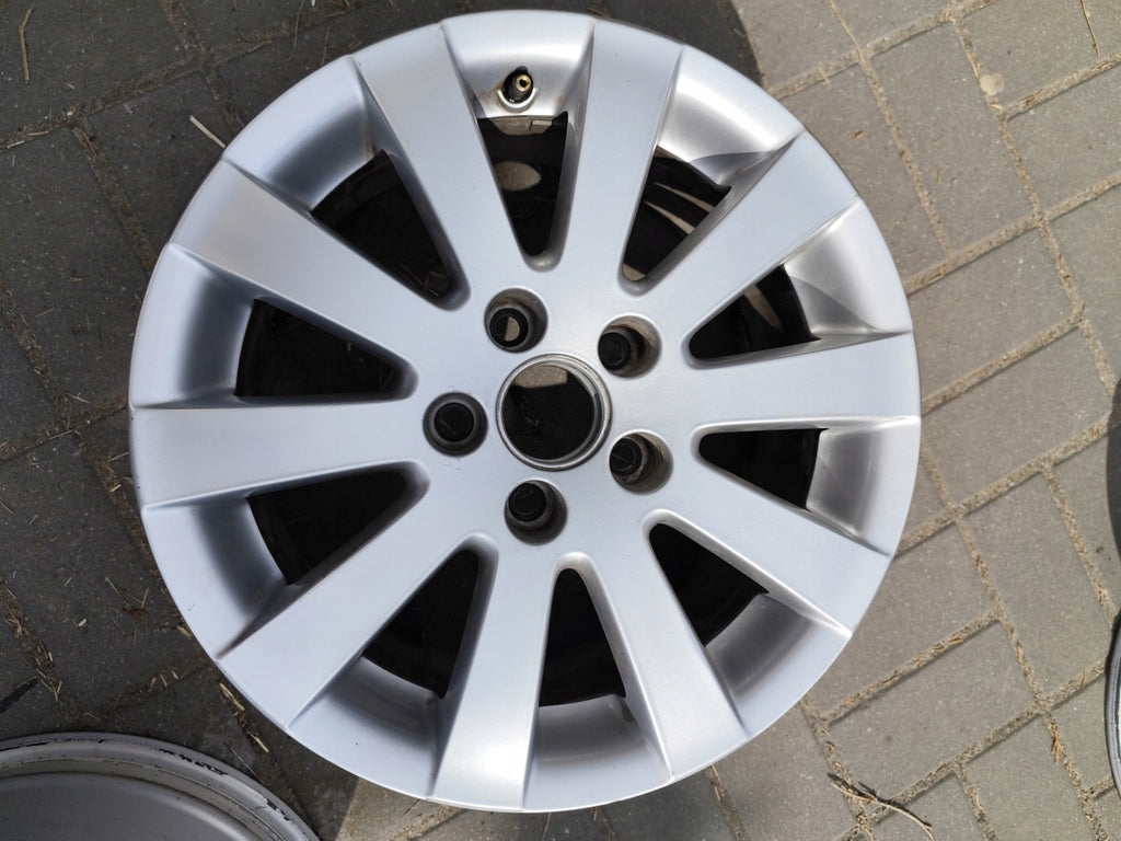 1x Alufelge 16 Zoll 7.0" 5x112 Glanz Silber 3C0601025AD VW Passat Rim Wheel FEL2549950827fd