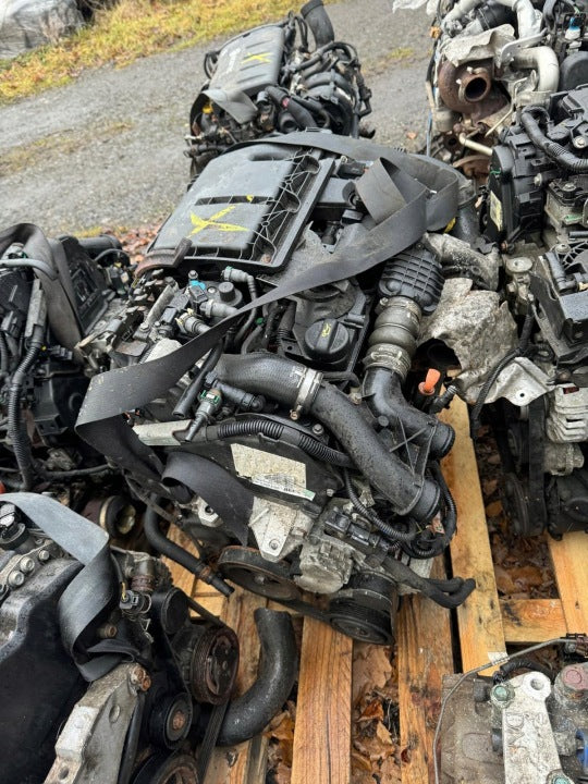 Motor Citroën Ford Fiesta II Fbd BEE 1.6 97PS 71kW Diesel Engine Unkomplett MOT3295075219ht
