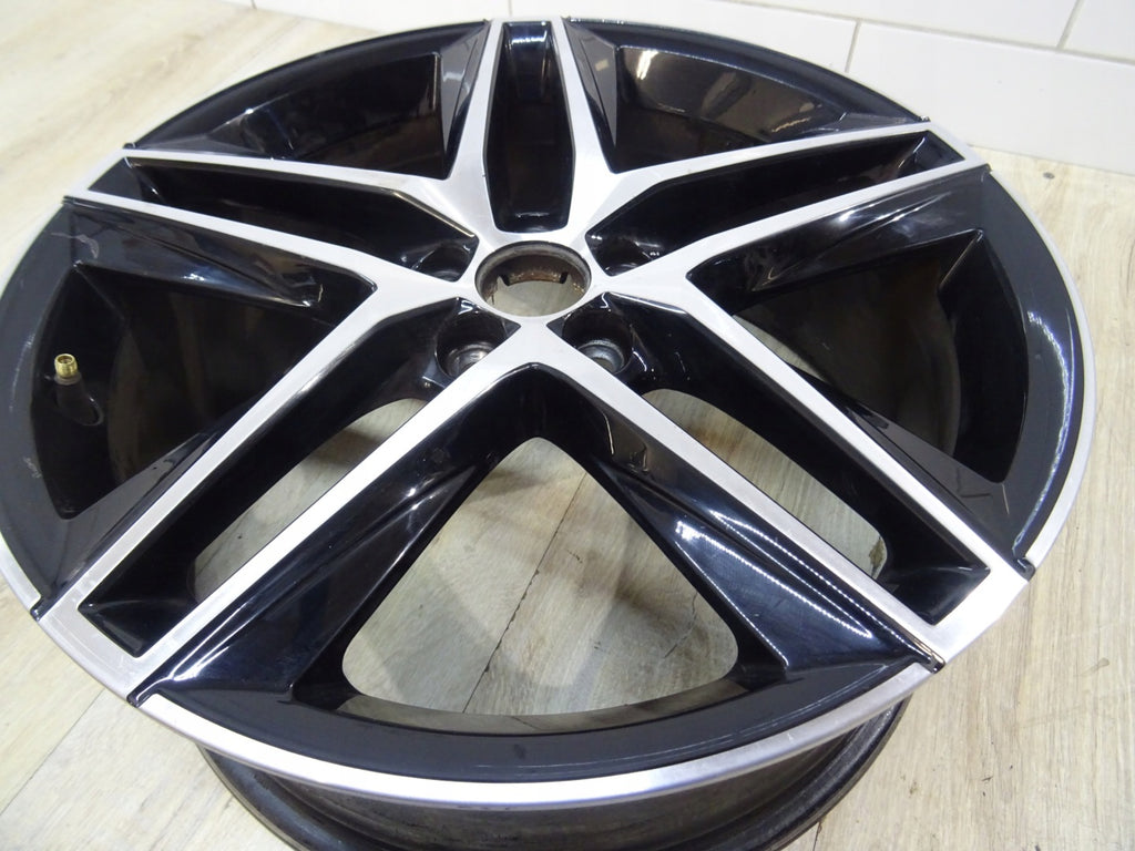 1x Alufelge 18 Zoll 7.0" 5x100 51ET Glanz Schwarz 6F0601025 Seat Ibiza Rim Wheel FEL5909105639os