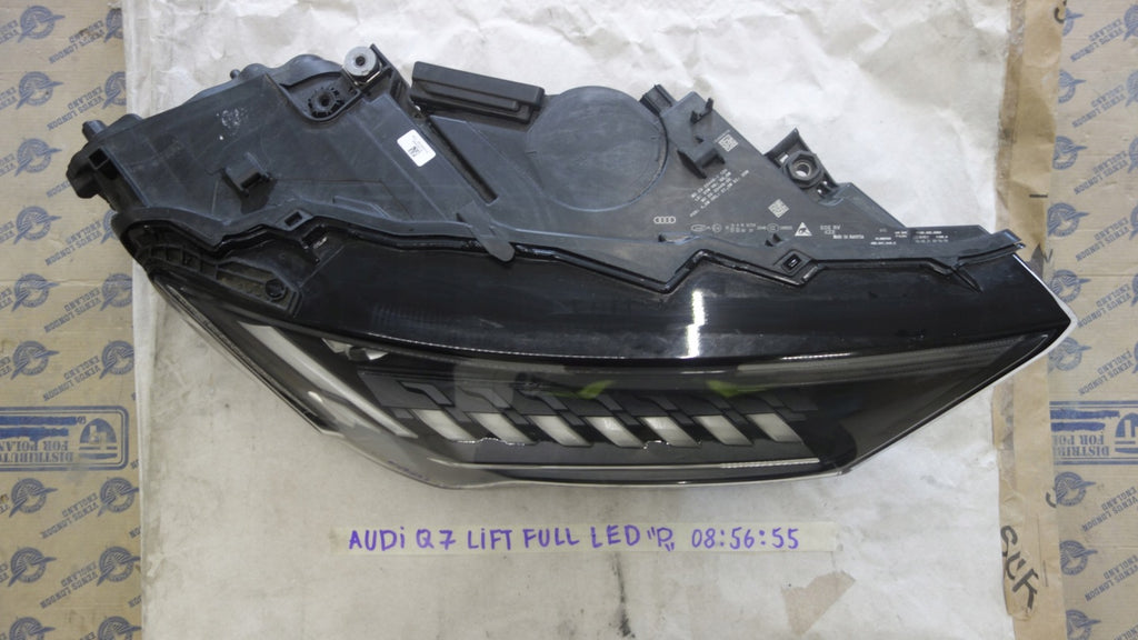 Frontscheinwerfer Audi Q7 4M0941040C LED Rechts Scheinwerfer Headlight SCH8740990458tc