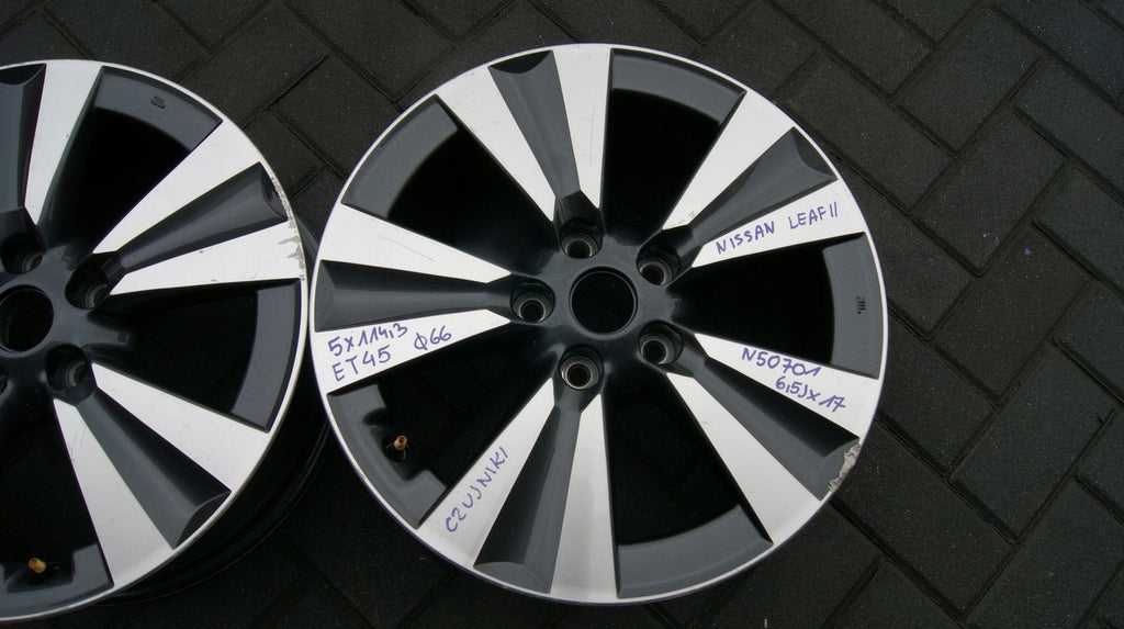 1x Alufelge 17 Zoll 6.5" 5x114.3 50701 Infiniti Qx30 Leaf Juke Rim Wheel