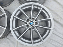 Laden Sie das Bild in den Galerie-Viewer, 4x Alufelge 18 Zoll 7.0" 5x112 22ET Glanz Silber 6880047 BMW G02 Rim Wheel FEL8269564745oy