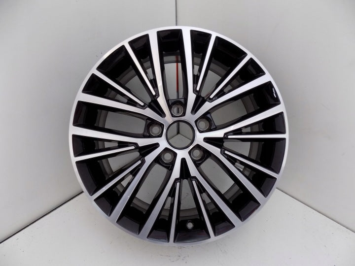 1x Alufelge 17 Zoll 6.5" 5x112 52ET Glanz Schwarz 5TA601025E VW Tiguan Touran FEL3013152897ni