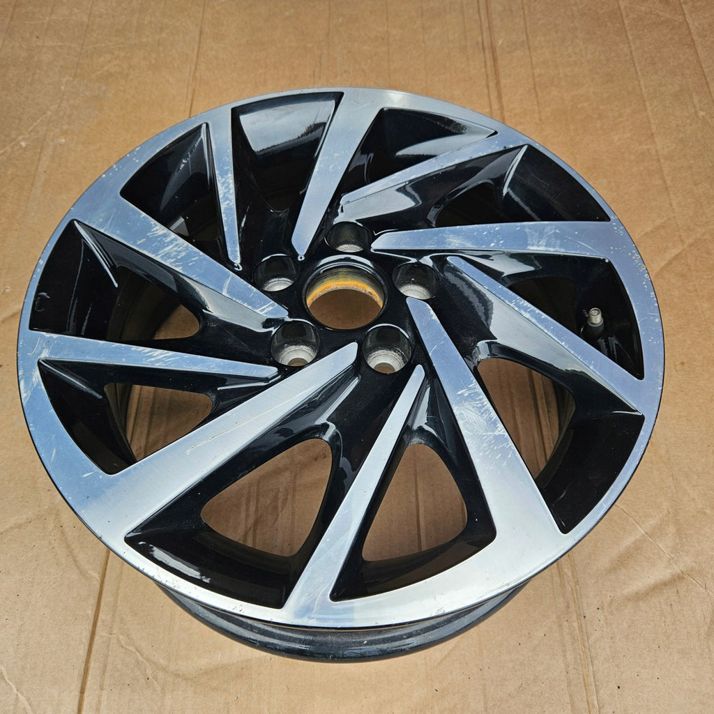 1x Alufelge 15 Zoll 5.5" 5x100 40ET Schwarz 2G0601025 VW Polo Rim Wheel FEL9303975856tw