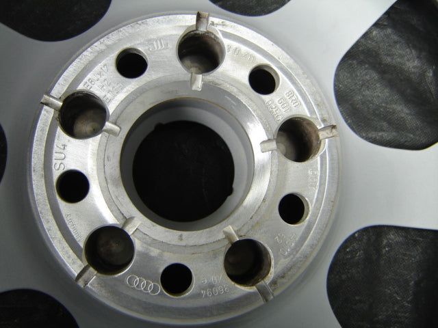 1x Alufelge 17 Zoll 8.0" 5x112 39ET Glanz Silber 8R0601025G Audi A5 Q5 Rim Wheel FEL7226876374qq
