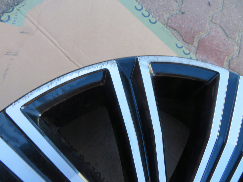 1x Alufelge 18 Zoll 8.0" 5x108 42ET Glanz Schwarz 31471312 Volvo S60 V60