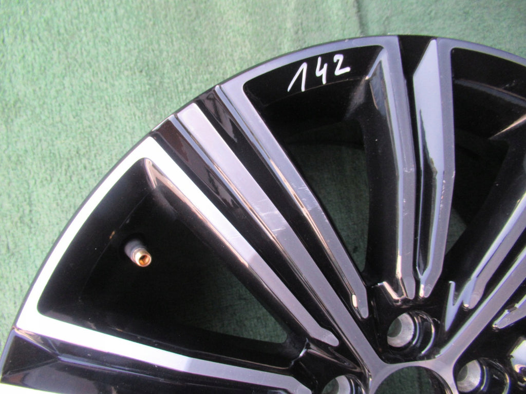 1x Alufelge 18 Zoll 8.0" 5x108 42ET Glanz Schwarz 31471312 Volvo S60 V60