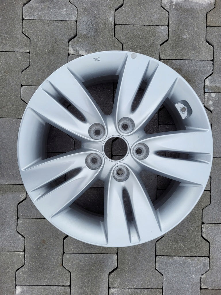 1x Alufelge 16 Zoll 6.0" 5x114.3 51ET Silber 529101K150 Hyundai Ix20 Rim Wheel FEL4351771125su