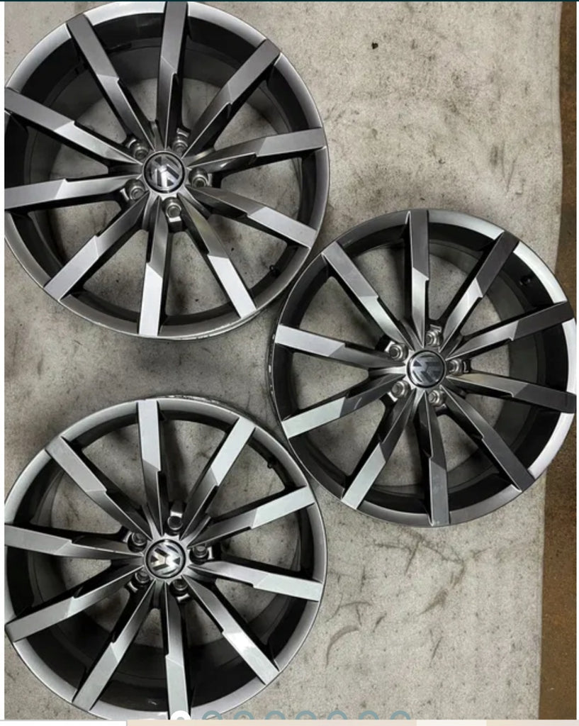 1x Alufelge 20 Zoll 8.0" 4x112 48ET 5C0601025AT VW Passat Tiguan Rim Wheel FEL1710318004vt