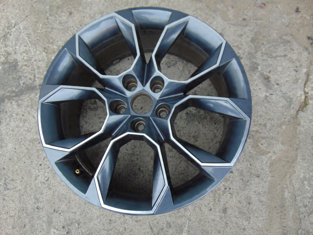 1x Alufelge 19 Zoll 7.5" 5x112 51ET Glanz 5E0601025AH Skoda Octavia Iii