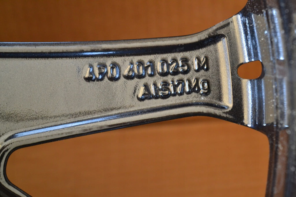 1x Alufelge 20 Zoll 8.5" 5x112 43ET Schwarz 4P0601025M Audi A6 Rim Wheel FEL5086347744vi