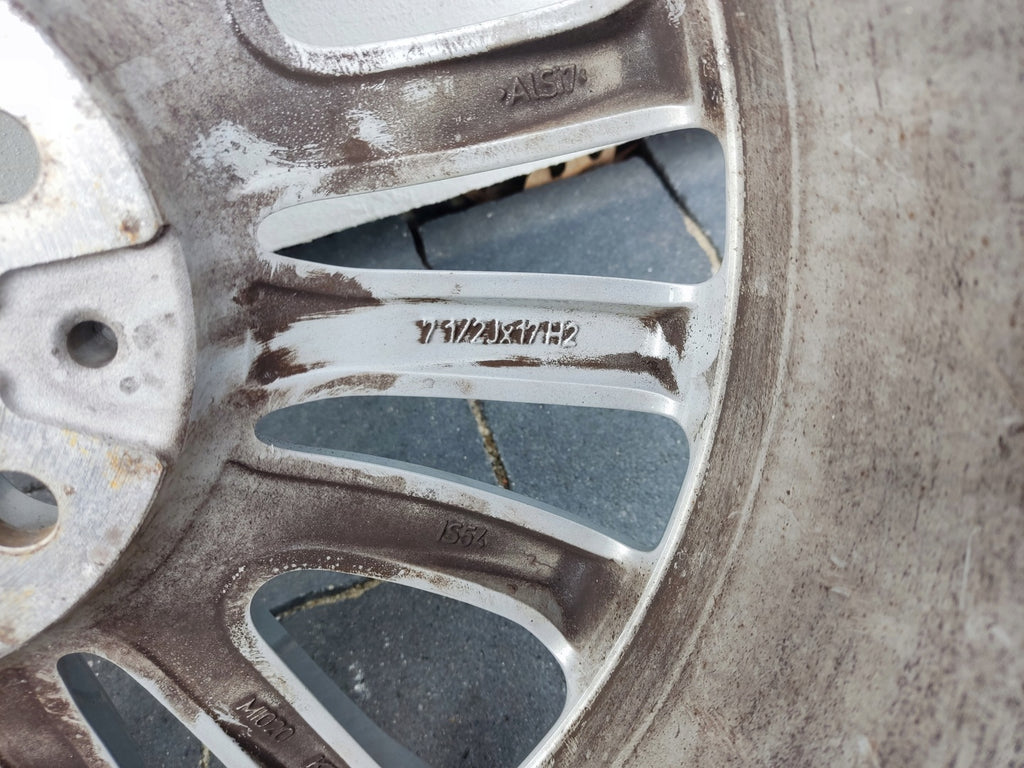 1x Alufelge 17 Zoll 7.5" 5x112 54ET Glanz Schwarz 36116856046 Mini Clubman F54