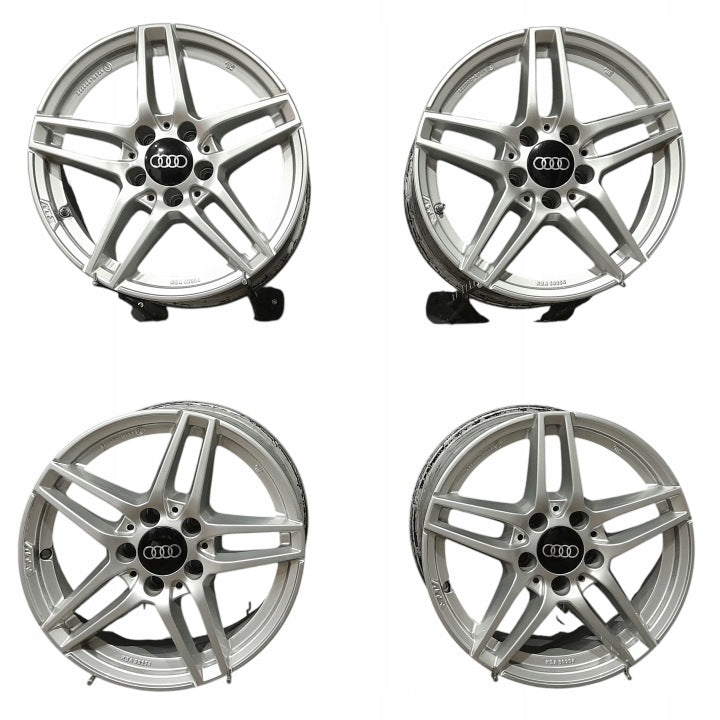 4x Alufelge 16 Zoll 6.5" 5x112 38ET Audi A4 B8 Rim Wheel FEL5018765629we