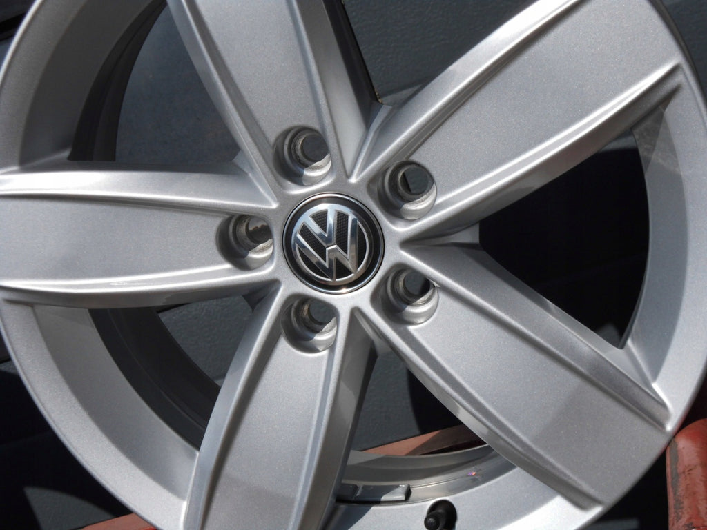 4x Alufelge 15 Zoll 5.5" 5x100 40ET Glanz Silber 2G0071495 Skoda Fabia IV Polo FEL3295865317jm
