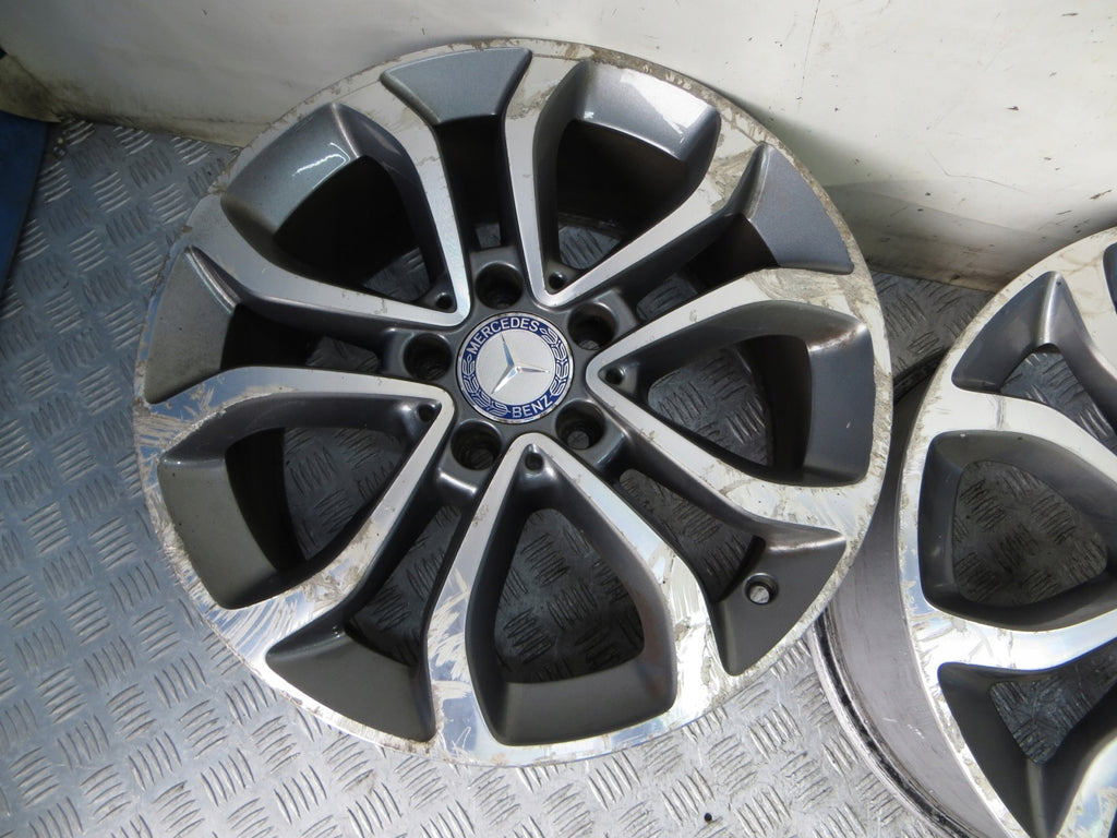 4x Alufelge 17 Zoll 7.0" 5x112 A2064010200 A2054013900 Mercedes-Benz W205 FEL8057703163ki