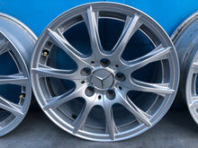 Load image into Gallery viewer, 4x Alufelge 16 Zoll 6.5" 5x112 38ET Glanz Silber A2054012400 Mercedes-Benz W205 FEL3745486421nn