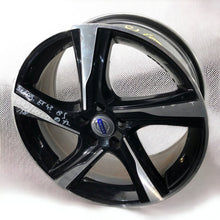 Laden Sie das Bild in den Galerie-Viewer, 1x Alufelge 18 Zoll 8.0&quot; 4x108 43ET Glanz Schwarz LORK500718 Volvo Rim Wheel