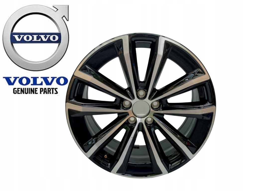 1x Alufelge 18 Zoll 8.0" 5x108 42ET Glanz Schwarz 32294236 Volvo V60 Rim Wheel FEL2535161552wi