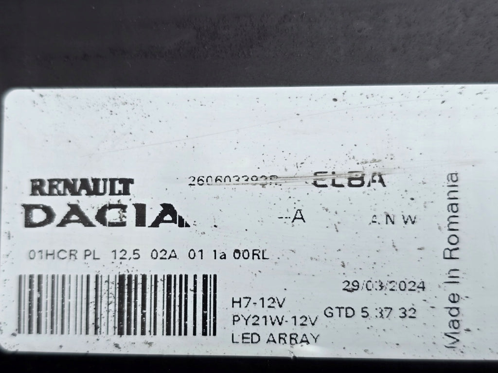 Frontscheinwerfer Dacia Sandero III 260603393R Links Scheinwerfer Headlight SCH5892581187wr
