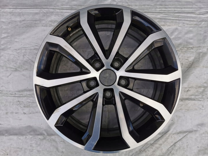1x Alufelge 17 Zoll 7.0" 5x112 49ET 5E0601025J Skoda Octavia Iii Rim Wheel FEL8464843636cl