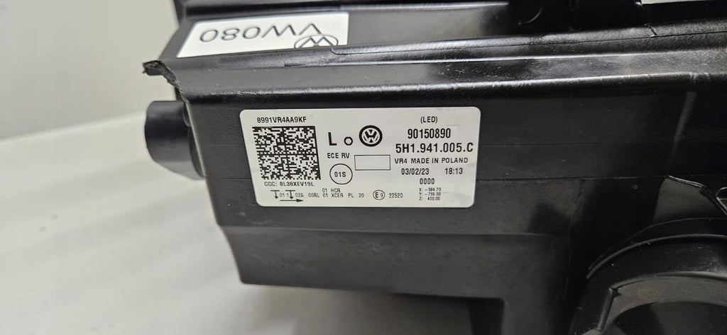 Frontscheinwerfer VW Golf VIII 5H1941005C LED Links Scheinwerfer Headlight SCH8571111708mw