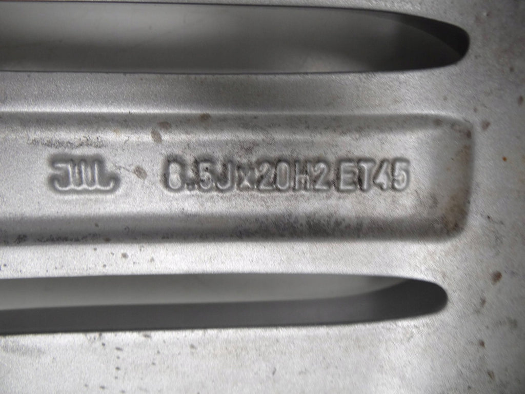 1x Alufelge 20 Zoll 8.5" 5x112 45ET Glanz Silber 4G0601025BN Audi A6 C7 FEL5396184150hg