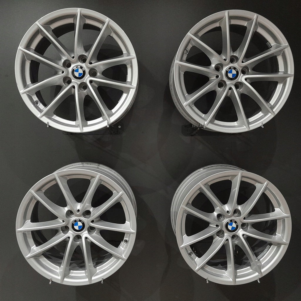 4x Alufelge 17 Zoll 7.5" 5x112 27ET Glanz Silber 6868217 BMW 5 G31 G30 Rim Wheel FEL3750724347cb