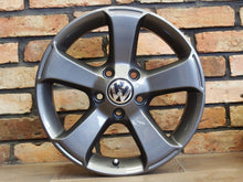 Load image into Gallery viewer, 4x Alufelge 16 Zoll 6.5" 5x112 42ET Glanz Grau VW Scirocco Passat Rim Wheel FEL6965301818tz