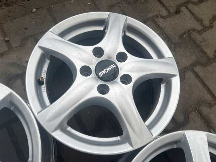 4x Alufelge 15 Zoll 6.0" 5x112 KBA45020 Audi Rim Wheel FEL4377368832rt