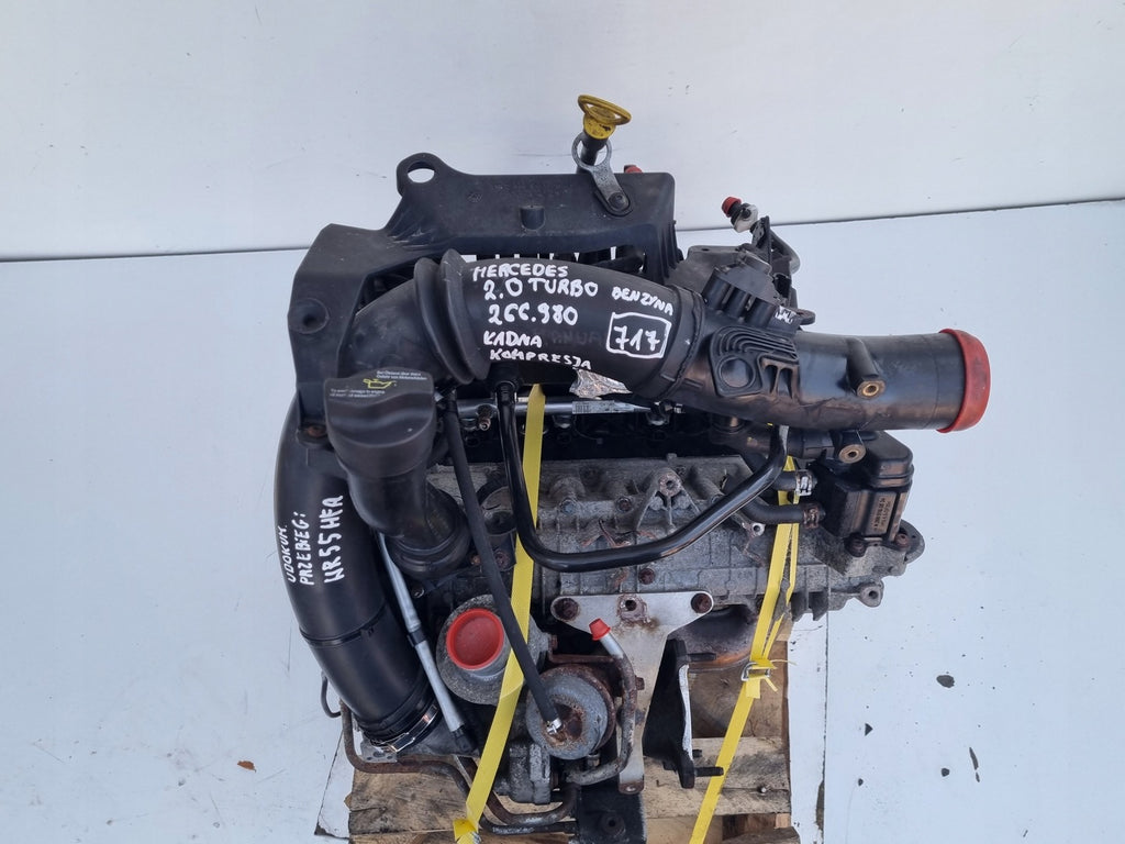 Motor Mercedes-Benz W169 266980 2.0 193PS 142kW 171TKm 2004 Benzin Komplett