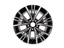 Load image into Gallery viewer, 1x Alufelge 16 Zoll 6.5&quot; 5x112 46ET Glanz Schwarz 5G0601025CD VW Golf Vii