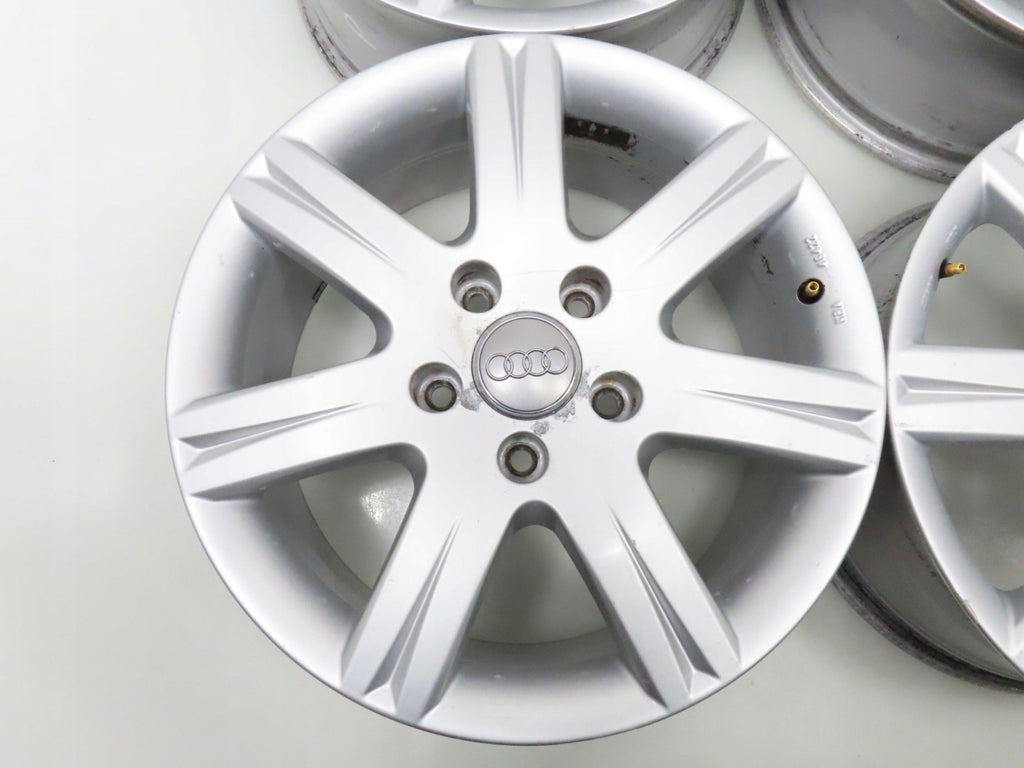 4x Alufelge 18 Zoll 7.5" 5x130 53ET Silber 4L0071498666 Audi Q7 Rim Wheel FEL1633478044yp
