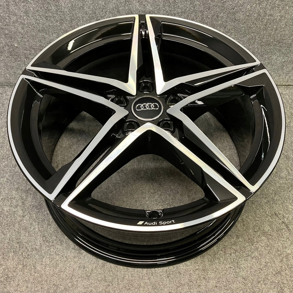 4x Alufelge 18 Zoll 8.0" 5x112 40ET Glanz Silber 8W0601025EC Audi A4 Rim Wheel FEL5718690368go