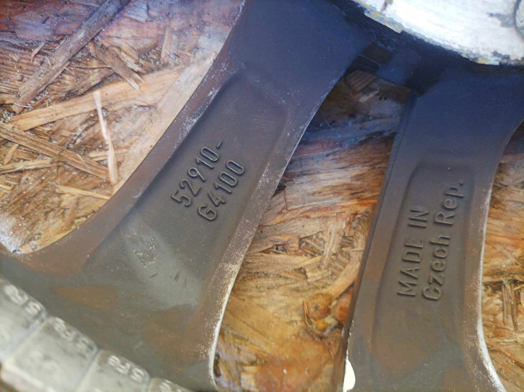 1x Alufelge 15 Zoll 6.0" 5x114.3 46ET Glanz Grau 52910G4100 Hyundai Rim Wheel