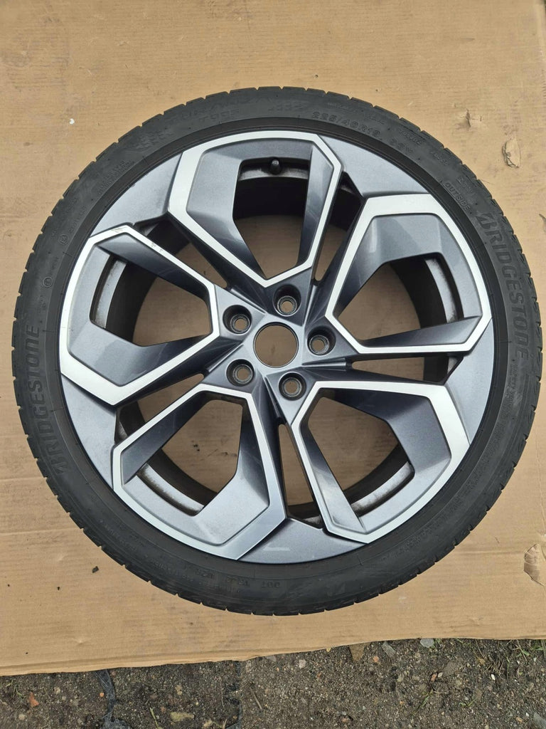 1x Alufelge 19 Zoll 7.5" 5x112 48ET Glanz Graphit 5E3601025S Skoda I Rim Wheel FEL1255630964ql