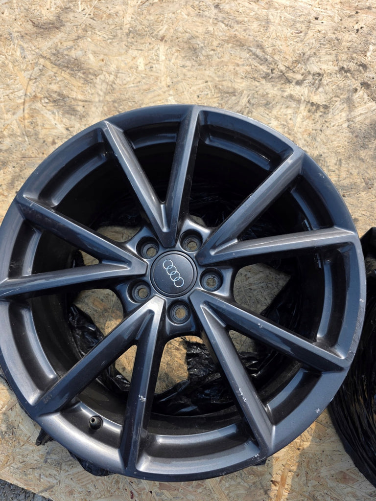 1x Alufelge 19 Zoll 8.0" 5x112 49ET Glanz Grau 8V0601025AT Audi Rim Wheel FEL2053973173nb