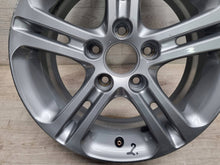 Laden Sie das Bild in den Galerie-Viewer, 1x Alufelge 16 Zoll 6.5" 5x114.3 55ET Glanz Grau HL46621 Honda Civic Rim Wheel FEL4861241493dw