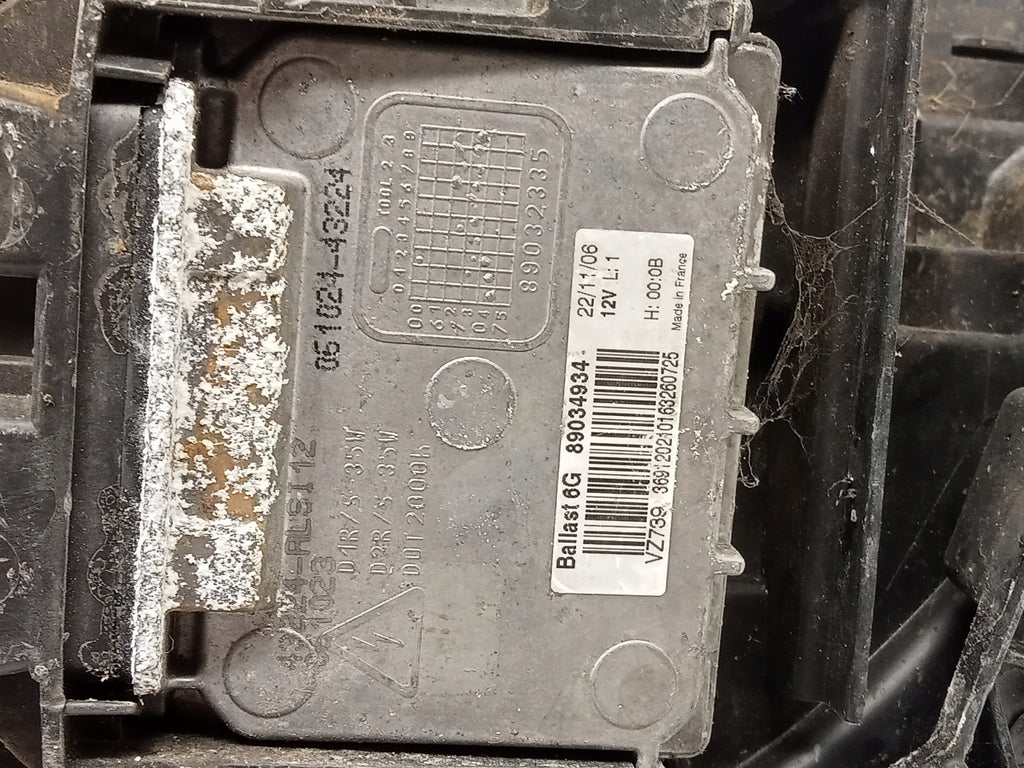 Frontscheinwerfer Renault Laguna II 89900766 Xenon Rechts Scheinwerfer Headlight SCH4612287298kl