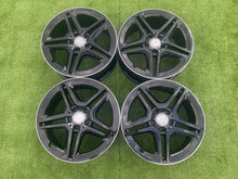 Laden Sie das Bild in den Galerie-Viewer, 4x Alufelge 18 Zoll 7.5" 5x112 49ET Glanz Schwarz A1774011500 Mercedes-Benz W177 FEL2581224814zt