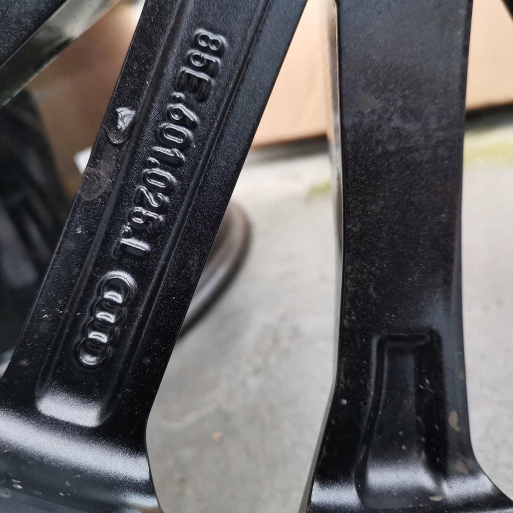 1x Alufelge 20 Zoll 9.0" 5x112 57ET Glanz Schwarz 85E601025L Audi E-Tron FEL3616189249hz