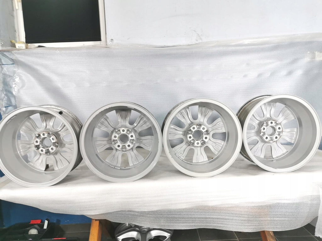 4x Alufelge 16 Zoll 6.0" 5x100 30ET Glanz Silber 8X0601025 Audi A3 Rim Wheel