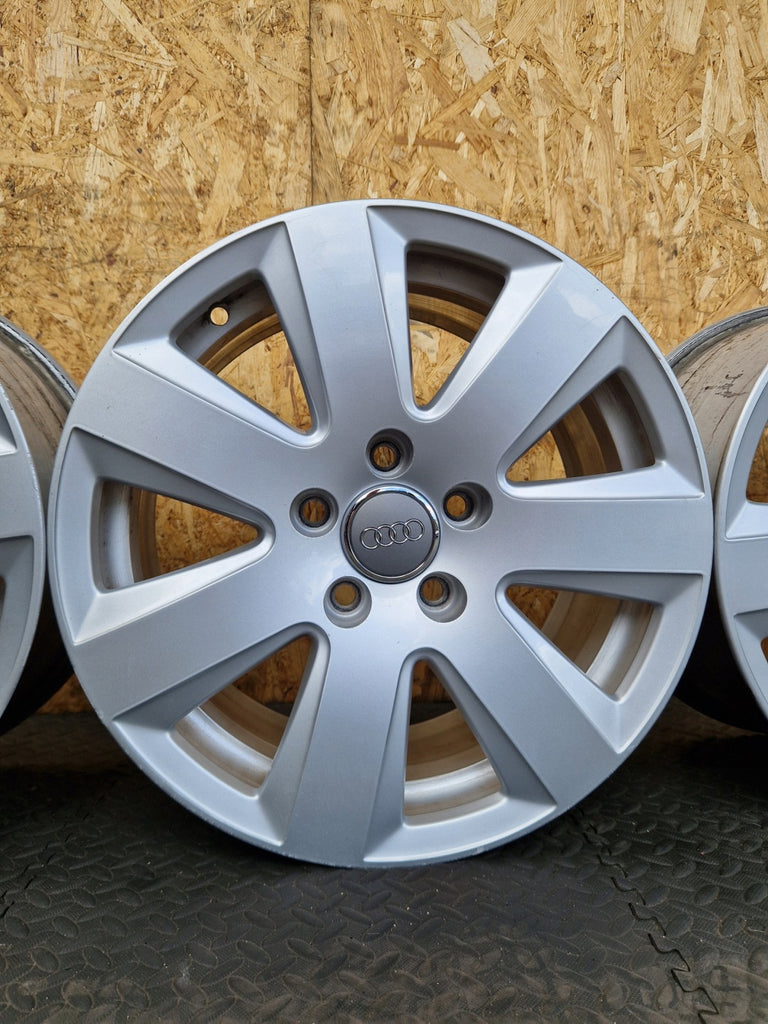 4x Alufelge 16 Zoll 7.5" 5x112 45ET Glanz Silber 4F0601025AJ Audi C6 Rim Wheel FEL2055781828lr