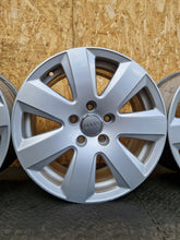 Laden Sie das Bild in den Galerie-Viewer, 4x Alufelge 16 Zoll 7.5" 5x112 45ET Glanz Silber 4F0601025AJ Audi C6 Rim Wheel FEL2055781828lr