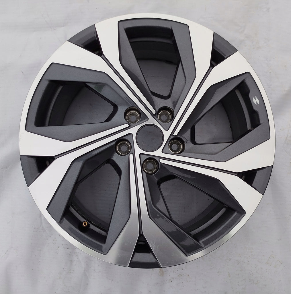 1x Alufelge 18 Zoll 7.0" 5x114.3 35ET Glanz Graphit 403005075R Mg Koleos Captur