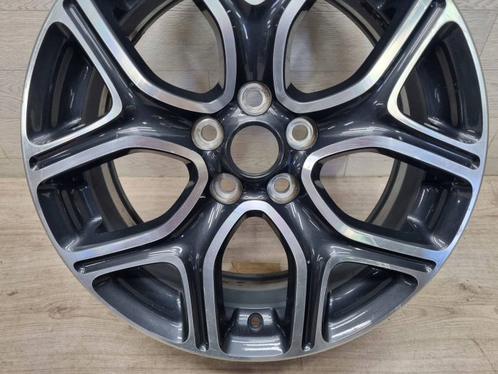 1x Alufelge 18 Zoll 7.0" 5x114.3 38ET Glanz Schwarz Mitsubishi Outlander FEL9850829435fm