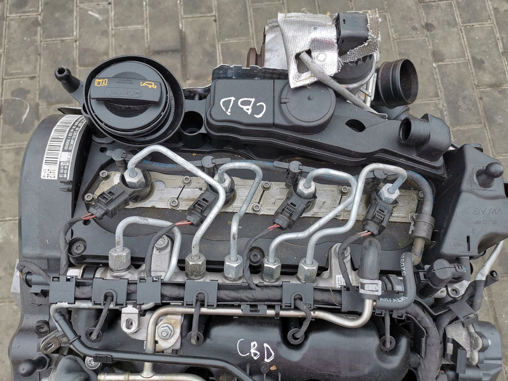 Motor Audi Seat Skoda VW A3 I Passat CBD 2.0 TDI 110PS 81kW Diesel Komplett