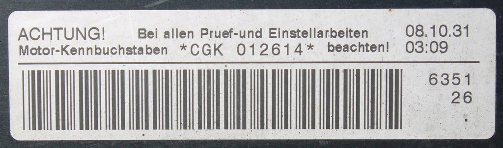 Motor Audi A4 B7 CGKA CAMA 2.7 TDI 190PS 140kW 197TKm Diesel Engine Komplett