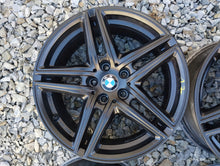 Laden Sie das Bild in den Galerie-Viewer, 4x Alufelge 17 Zoll 7.5" 5x112 27ET Glanz Schwarz KBA51525 Rim Wheel FEL6776039508cv